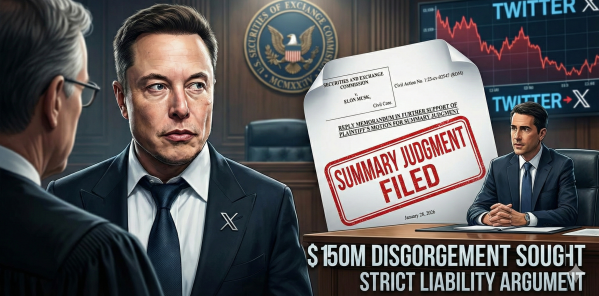 photo of Elon Musk is about to be on the hook for more than $150 million in SEC case image