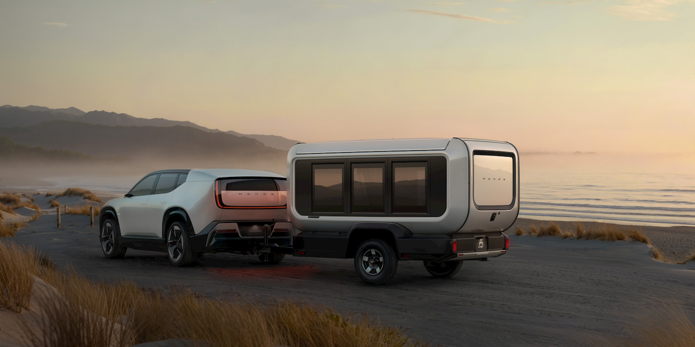 Honda reveals an affordable, solar-powered camper that’s built with EVs in mind