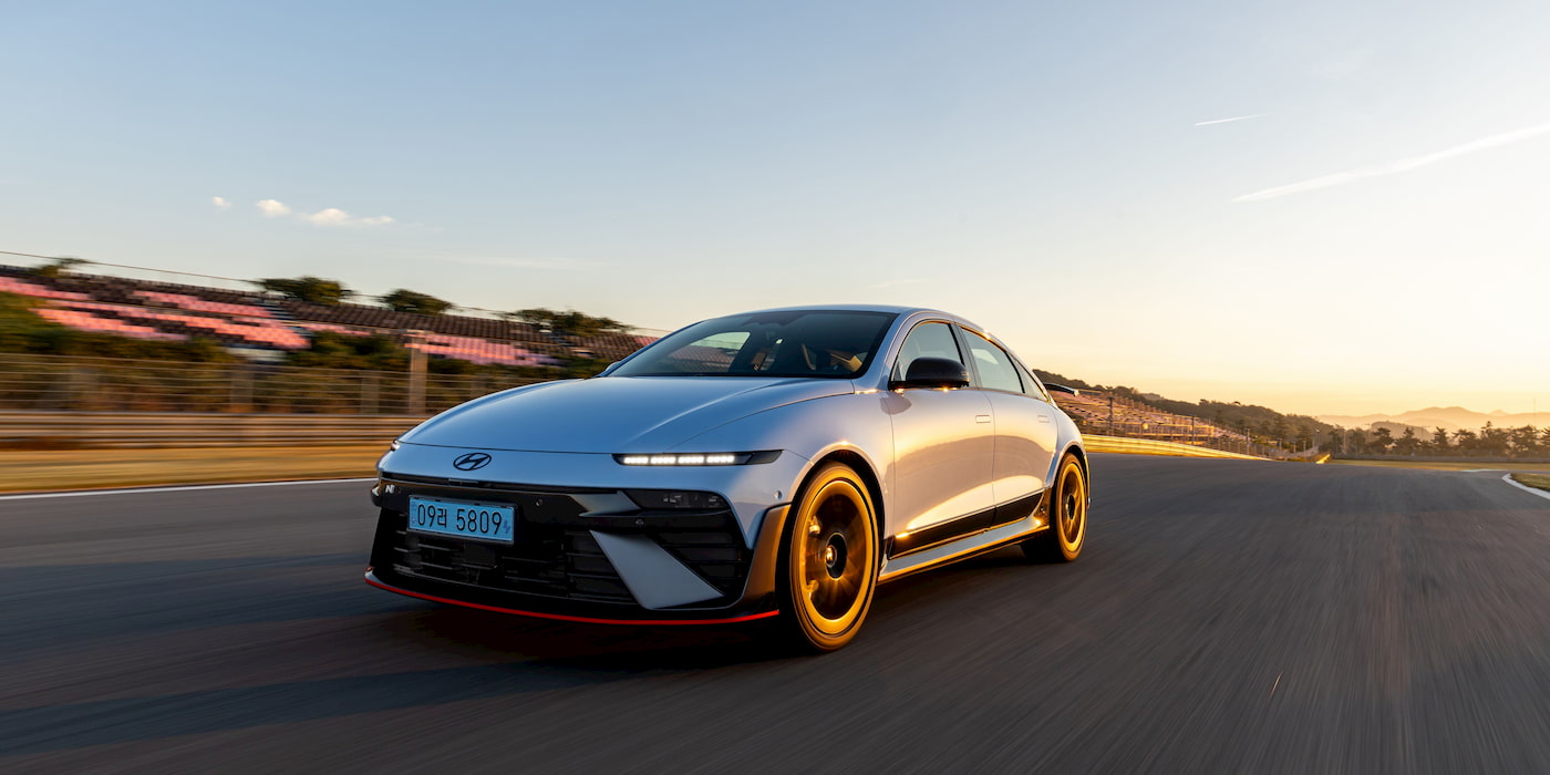 photo of The 641hp Hyundai IONIQ 6 N launches in the UK with a new virtual gear shift and fun extras image