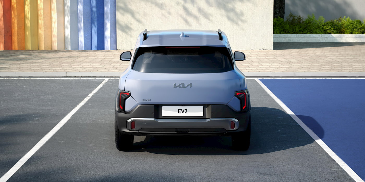 photo of Kia takes aim at an even smaller, more affordable EV beneath the EV2 image