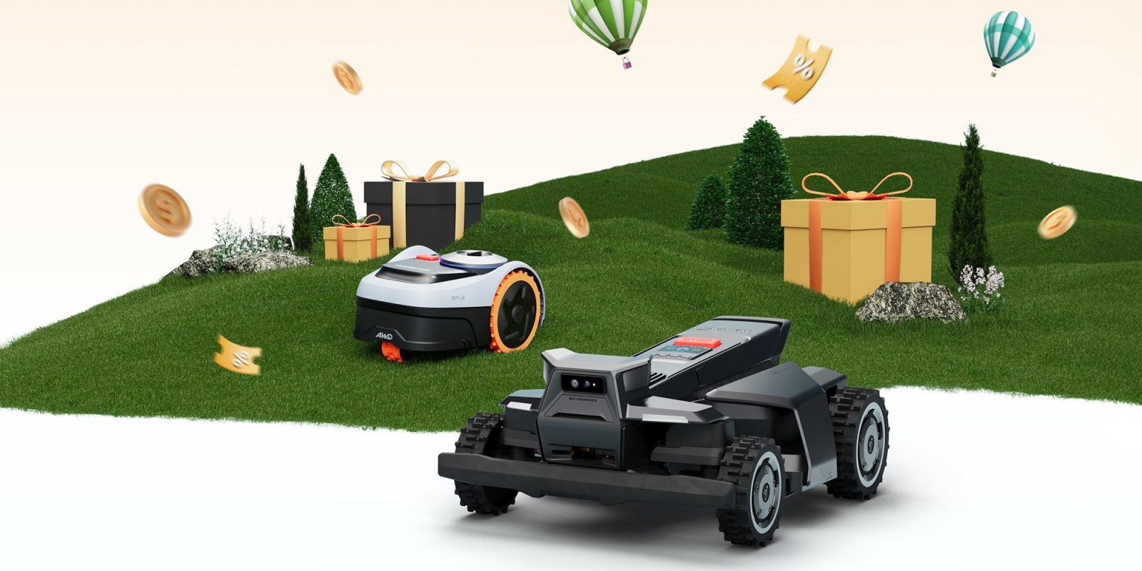 Segway Navimow X4 and i2 AWD robot lawn mower pre-order deals, EcoFlow DELTA 3 series power stations from $408, Aventon, more