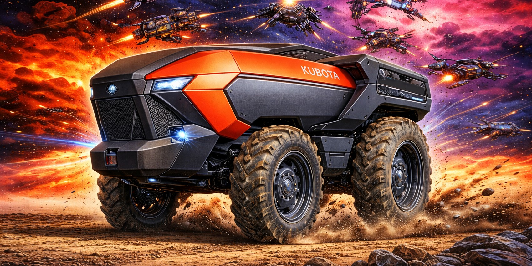 Transformers get real: Kubota brings electric tractor concept to CES [video]