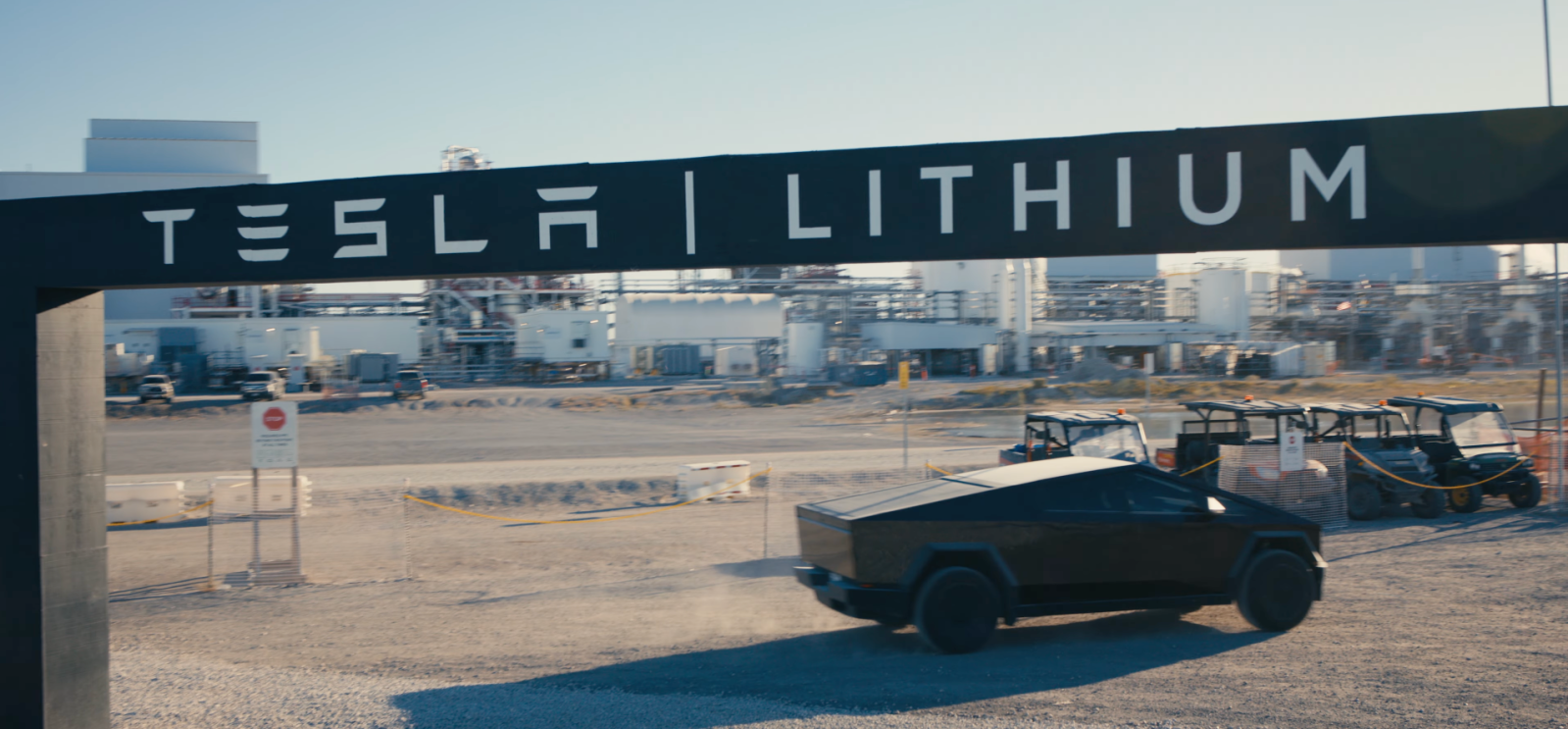 Tesla releases rare look at its lithium refinery, confirms production start