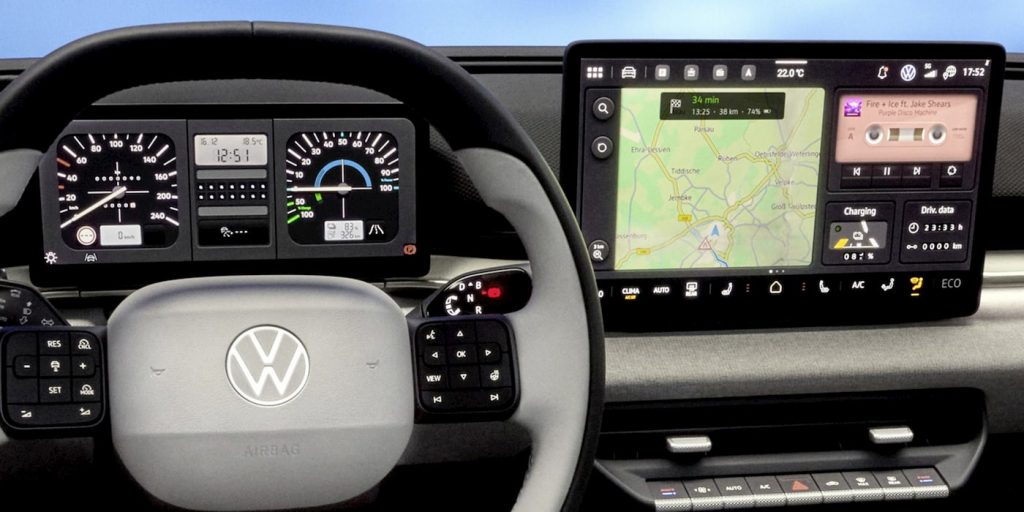 Volkswagen-new-EV-interior-retro-display