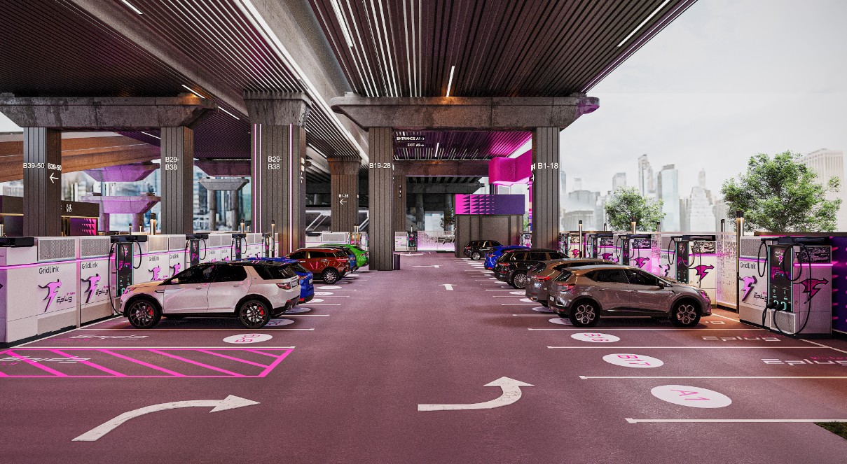 9.5 MWh of batteries will power this huge Brooklyn EV charging depot