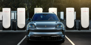 Porsche Tesla Supercharger