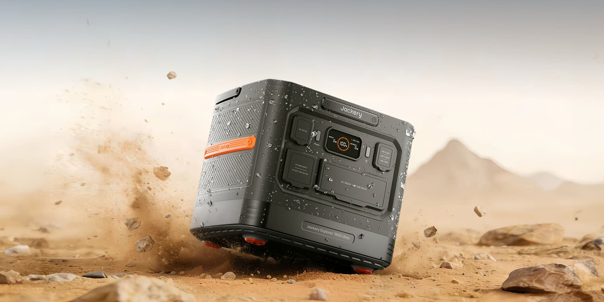 Jackery unveils rugged portable power station, solar gazebo, autonomous solar robot