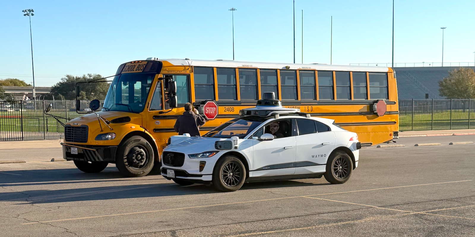 Waymo founder trashes Tesla safety as Waymos illegally pass school buses