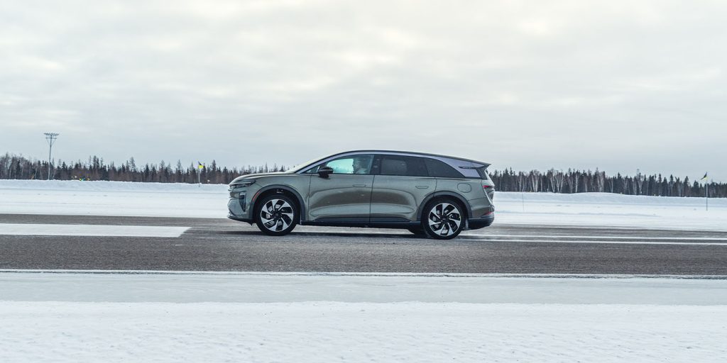 Lucid Winter Testing