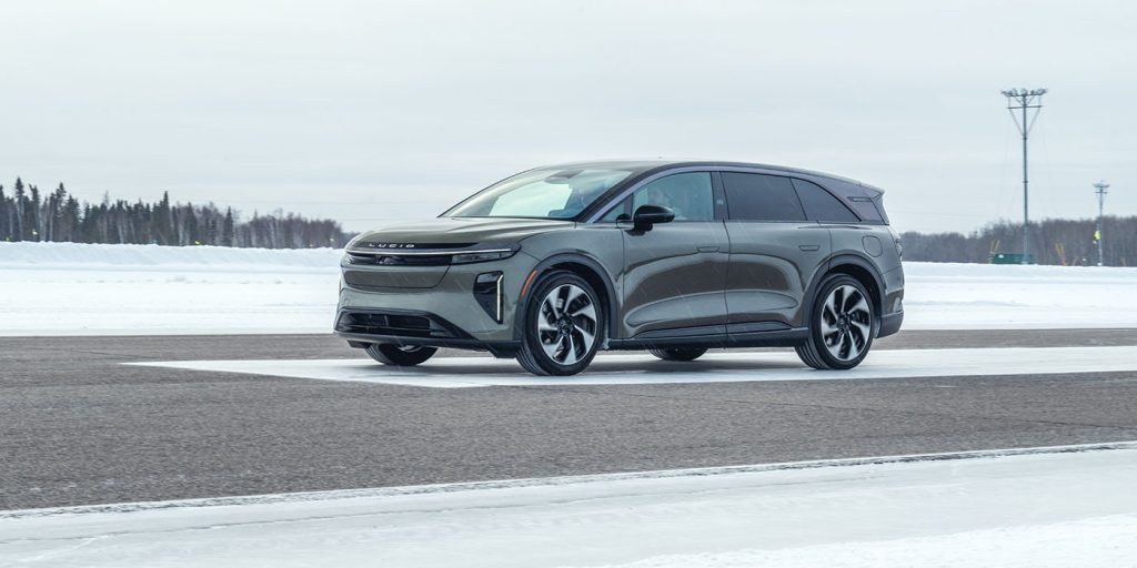 Lucid Winter Testing