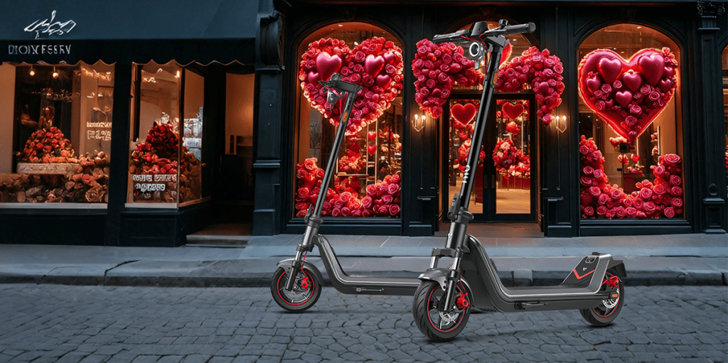 NIU KQi 300X electric scooter valentine's day sale banner