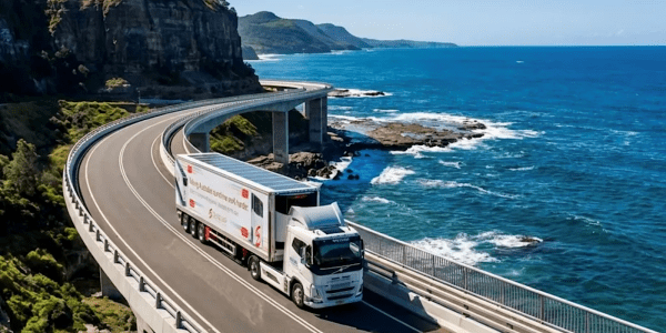 GENIUS: adding solar panels to semi trailers is an idea so&hellip;