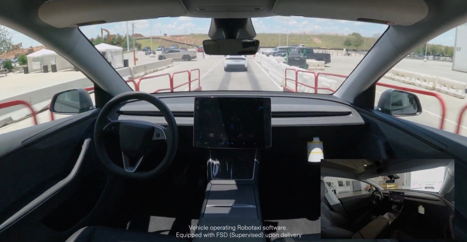 Tesla autonomous delivery