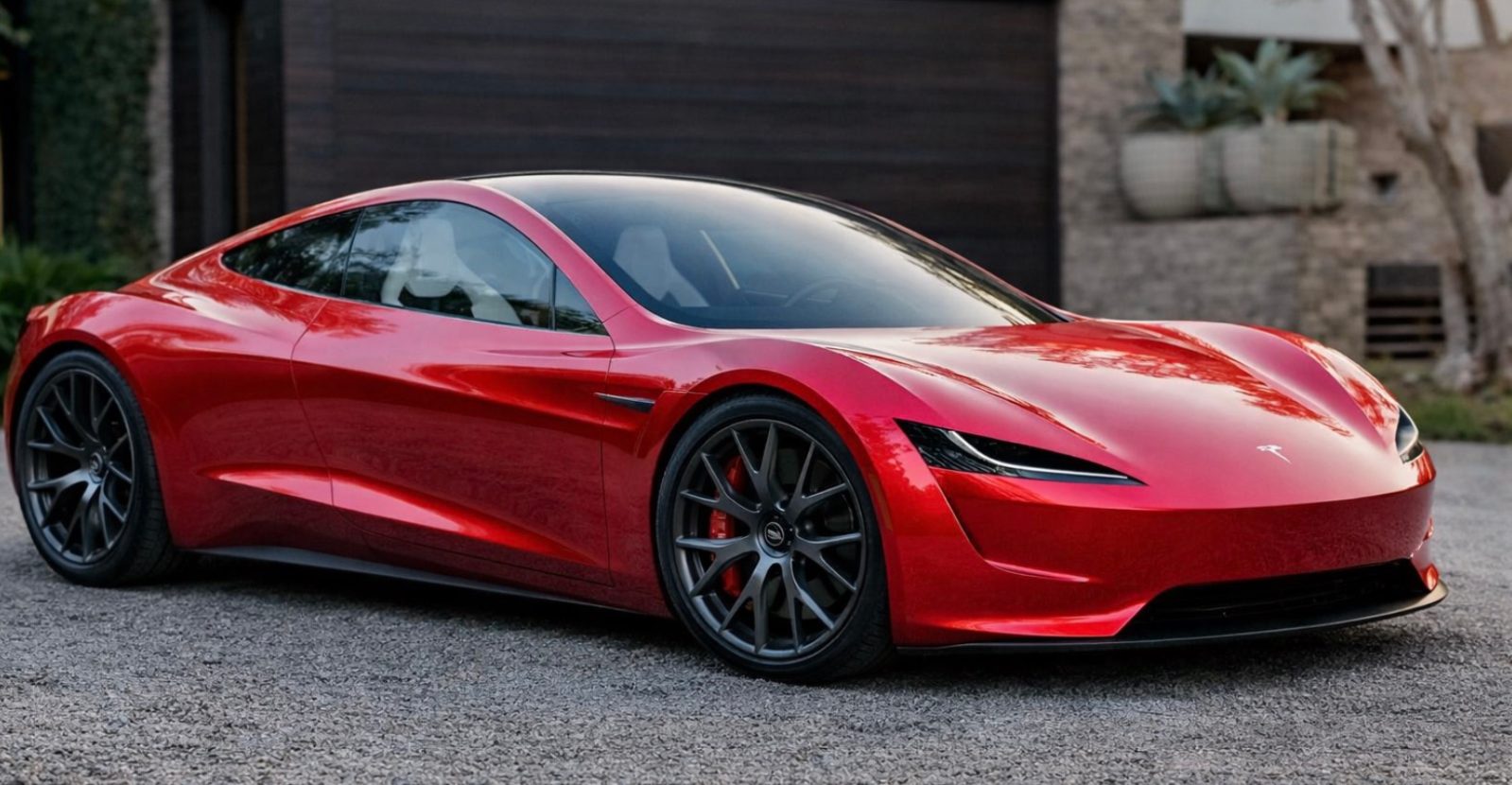 Tesla new Roadster concept based on trademark silhoutte
