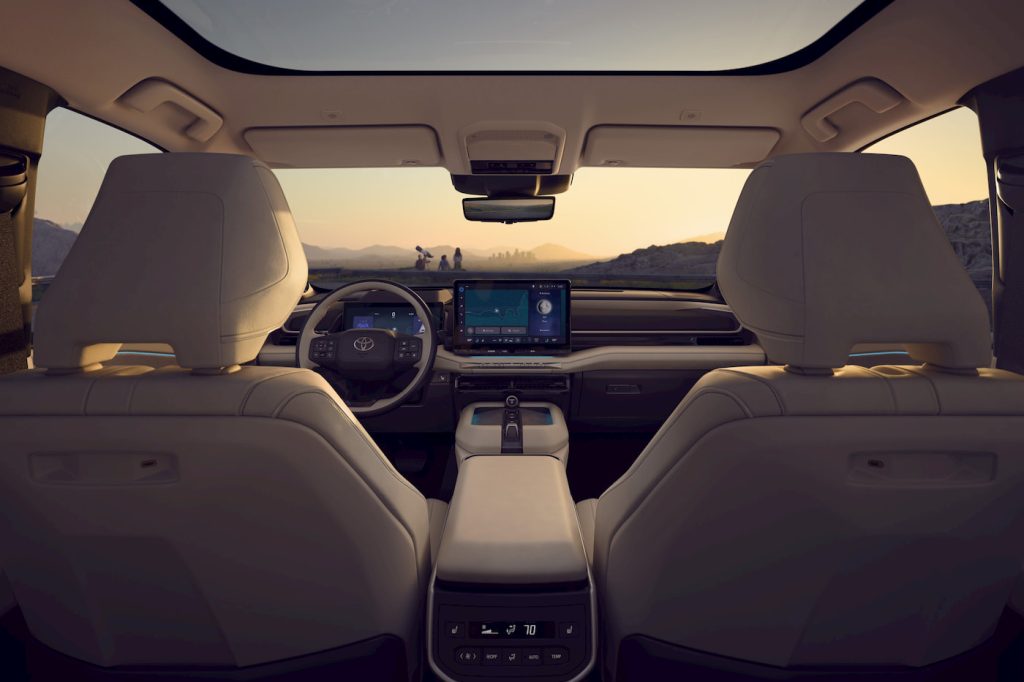 Toyota-Highlander-EV-interior