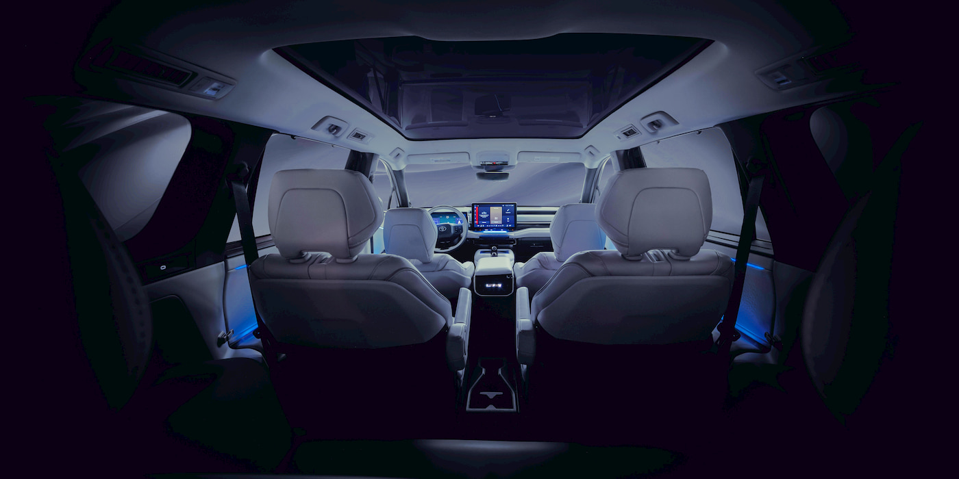 Toyota reveals the interior of its 3-row electric SUV ahead&hellip;