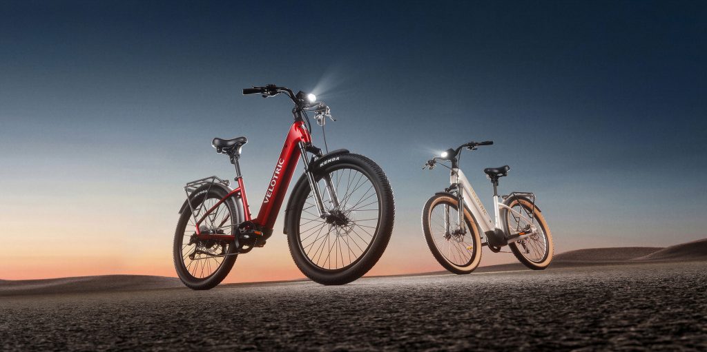 banner for Velotric Discover 3 and Discover M e-bikes