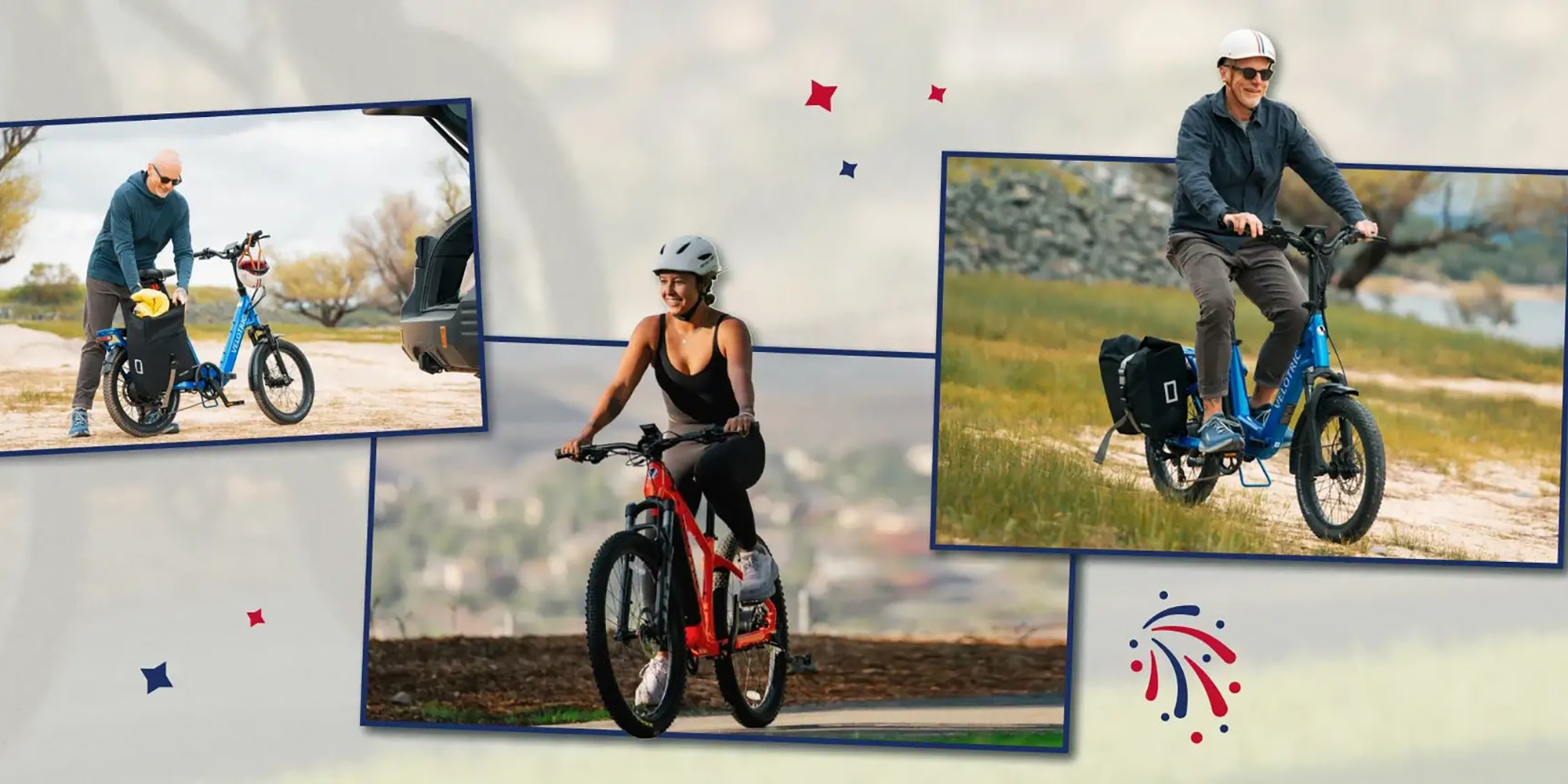 Velotric Presidents Day e-bike sale banner