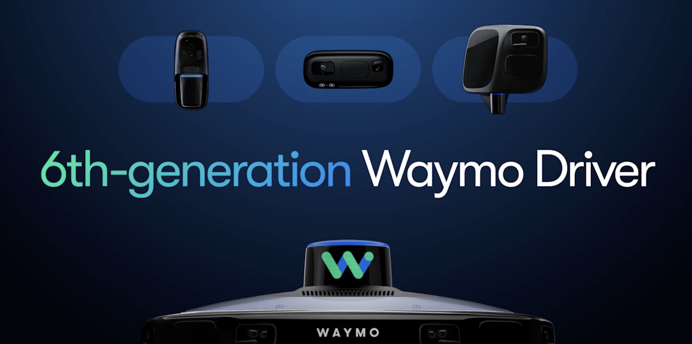 Waymo 6th gen driver