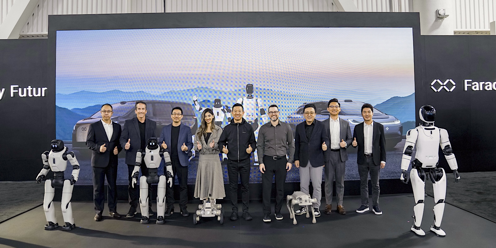 Faraday Future Launches Three Series of Robot Products in Las Vegas at the Annual NADA Show, Aiming to Become the first U.S. Company to Deliver Both Humanoid and Bionic Robots