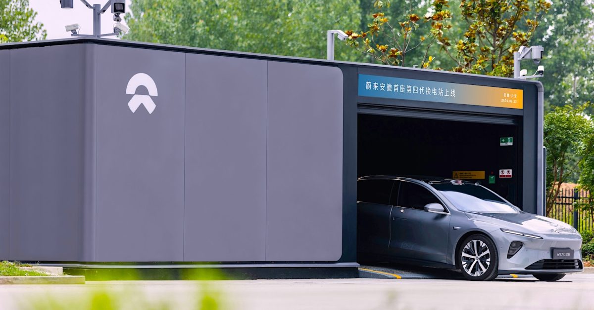 NIO Power battery-swap station