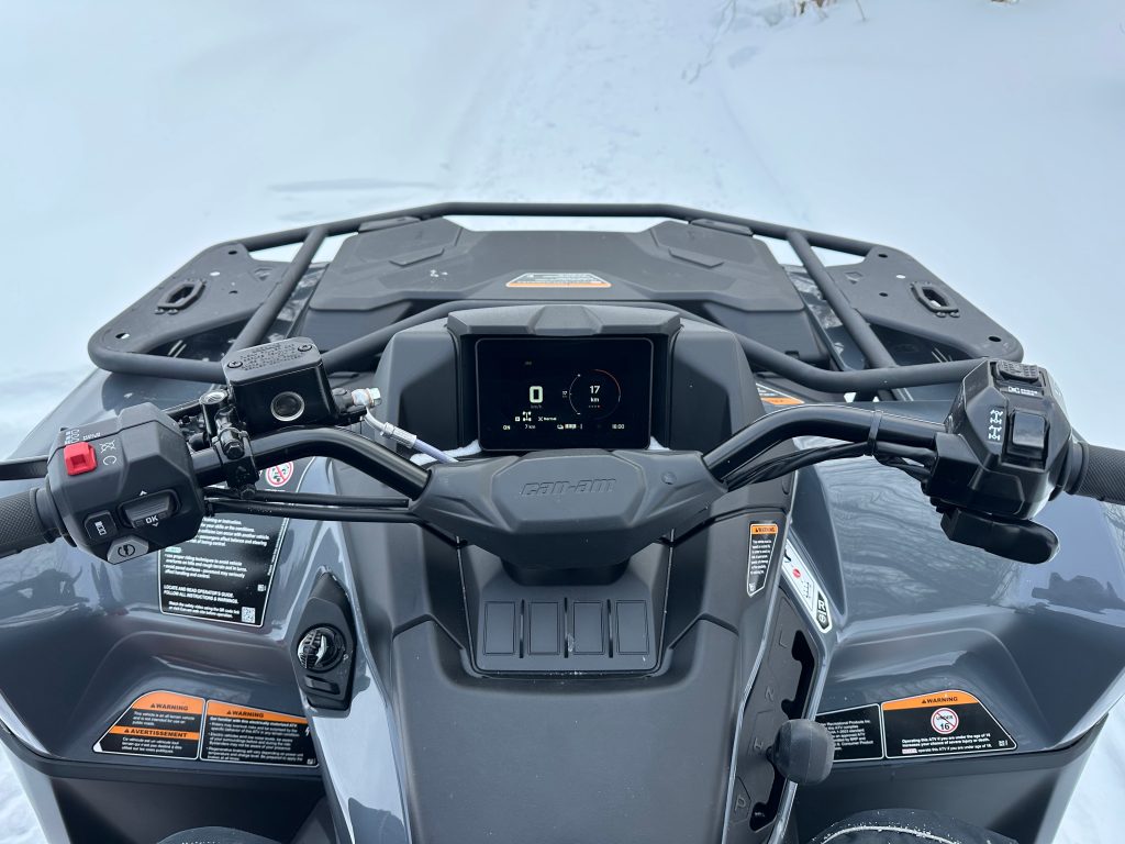 View of the dashboard