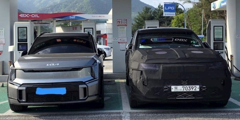 Genesis-GV90-Kia-EV9-size-comparison