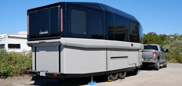 Lightship electric RV trailer has room for activities –&hellip;