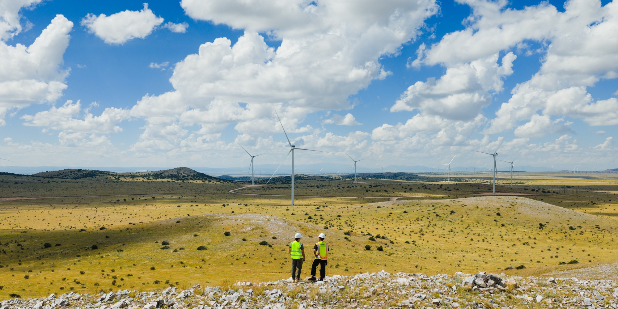The US’s largest clean energy project just installed 242 giant wind turbines