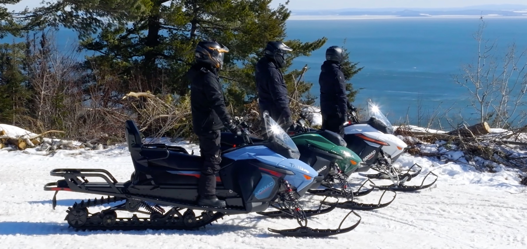 Taiga unveils 120 kW electric snowmobiles with CCS fast&hellip;