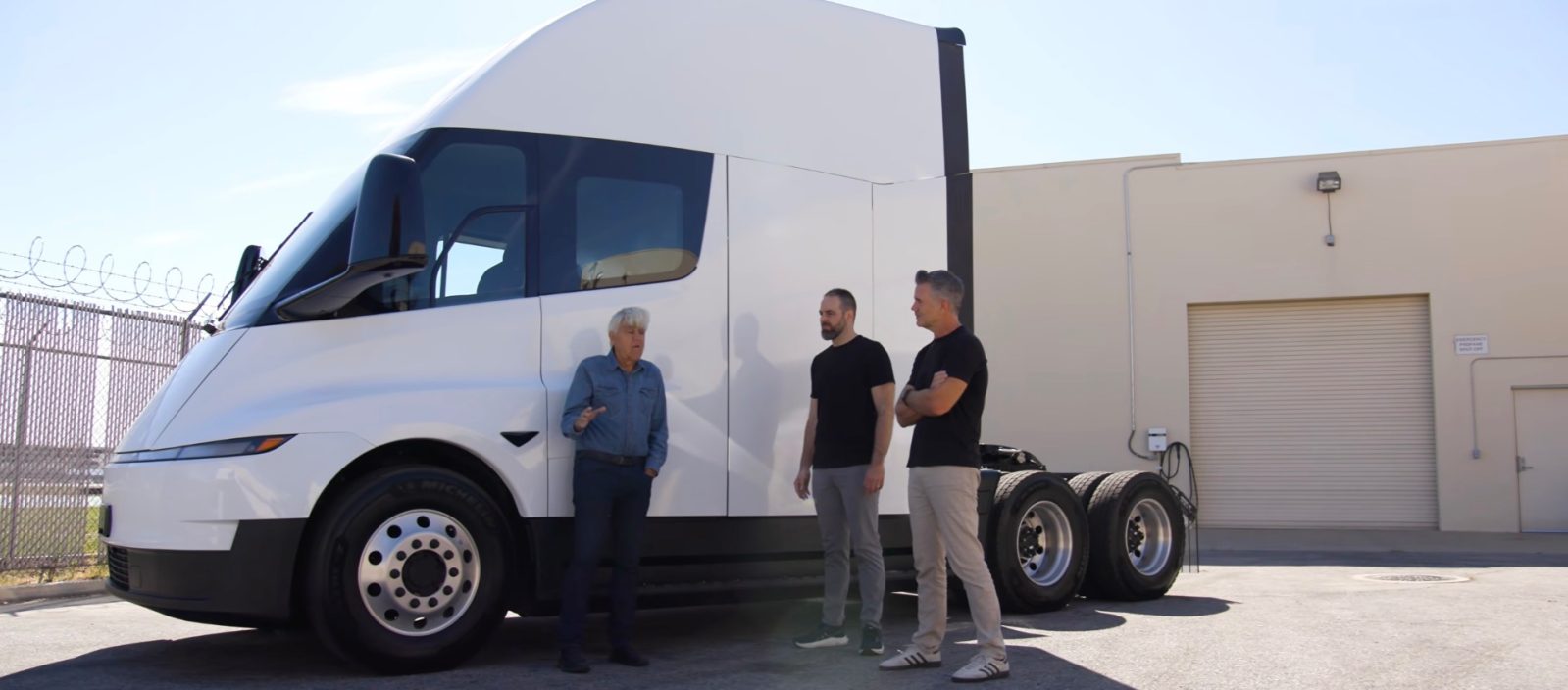 Tesla Semi Jay Leno