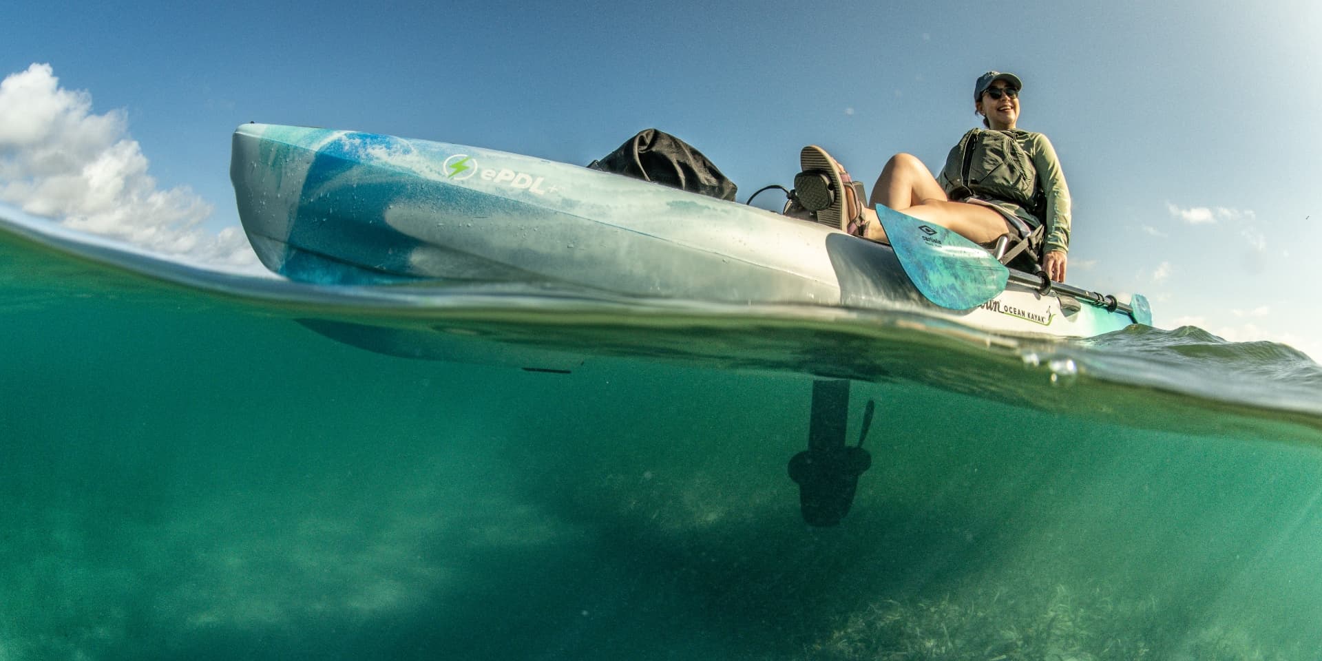 Electric kayaks that are basically e-bikes of the water are having their moment