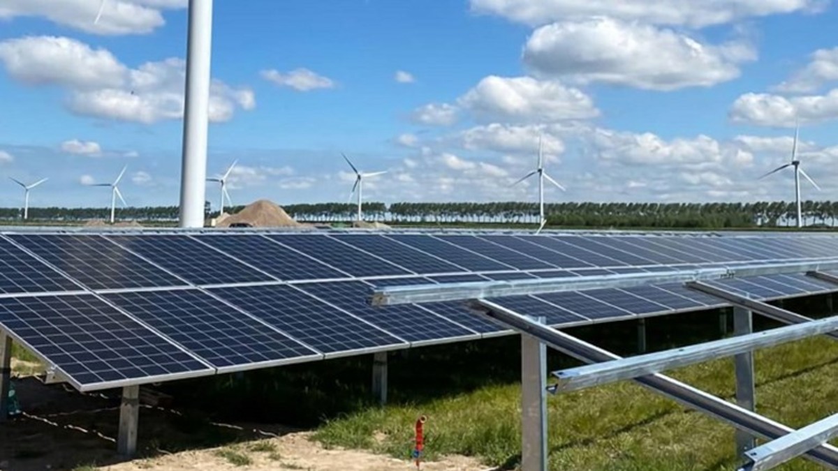 Germany wind solar hybrid