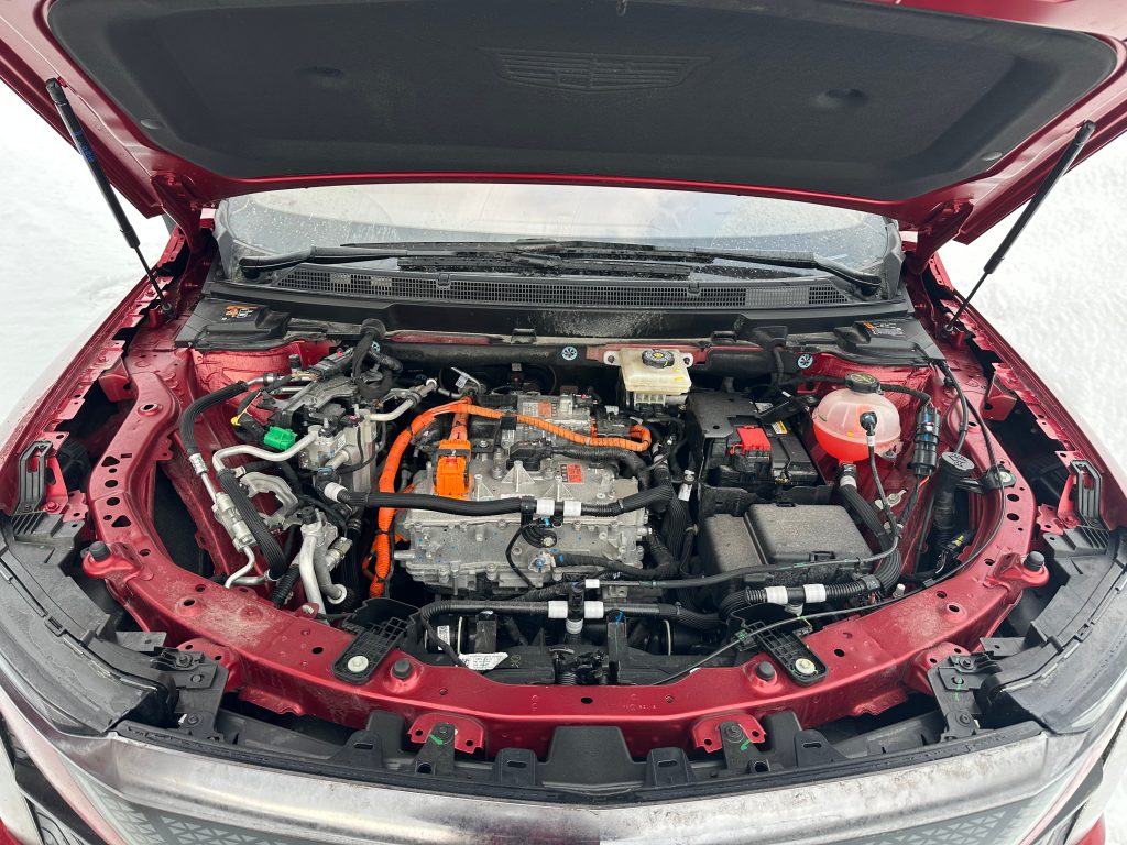 No frunk unfortunately