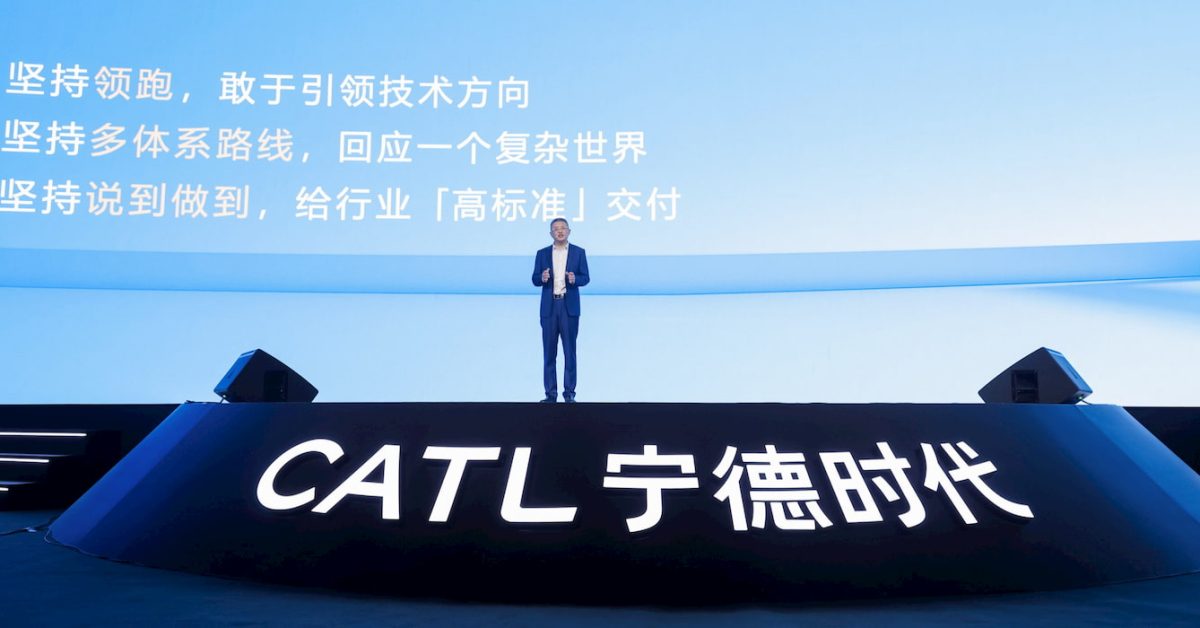 CATL says sodium batteries are mainstream-ready, signs massive 60 GWh deal