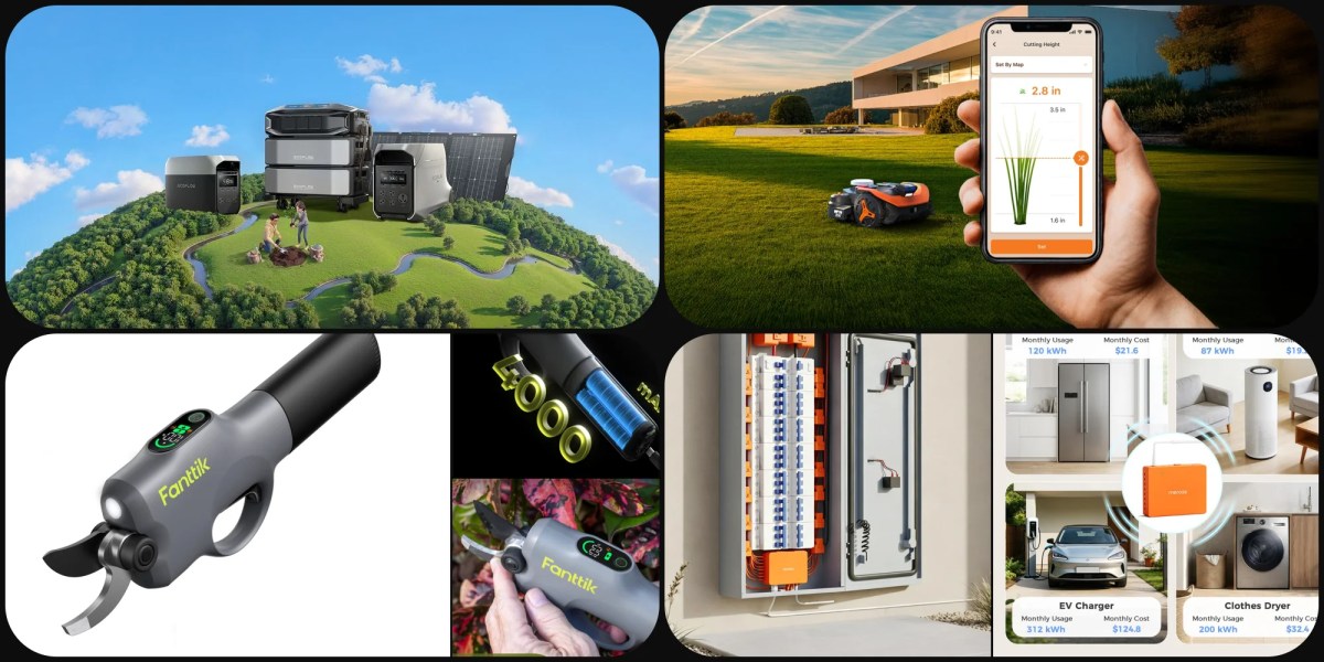 EcoFlow Sale, Worx Vision Cloud Mower $460 Off
