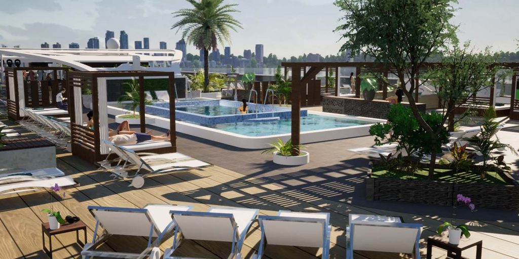 Electric cruise ship