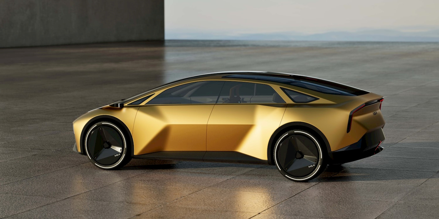 Kia’s electric sports car concept looks like a Lambo from the future [Images]