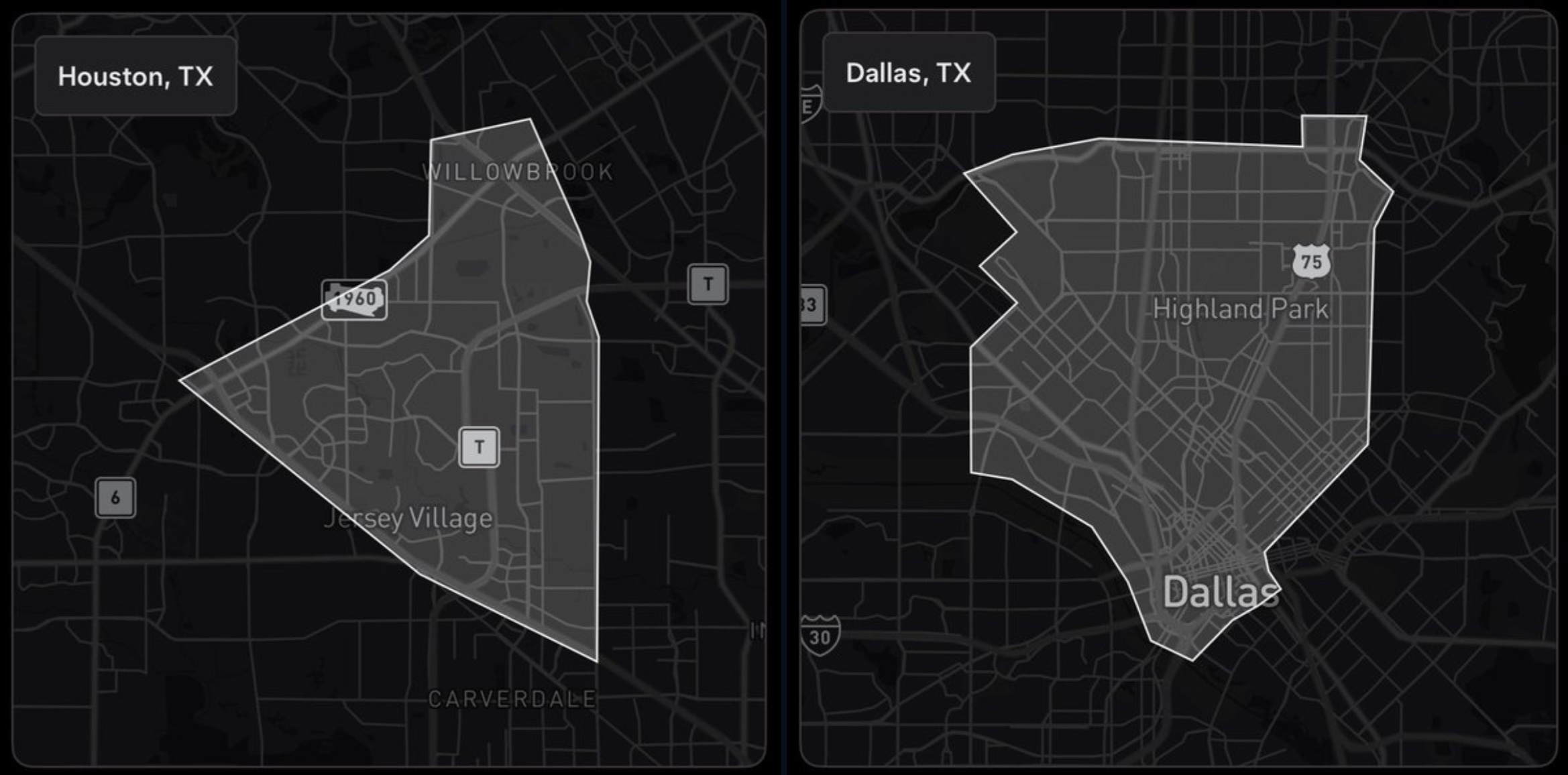 Tesla Robotaxi Houston and Dallas expansion