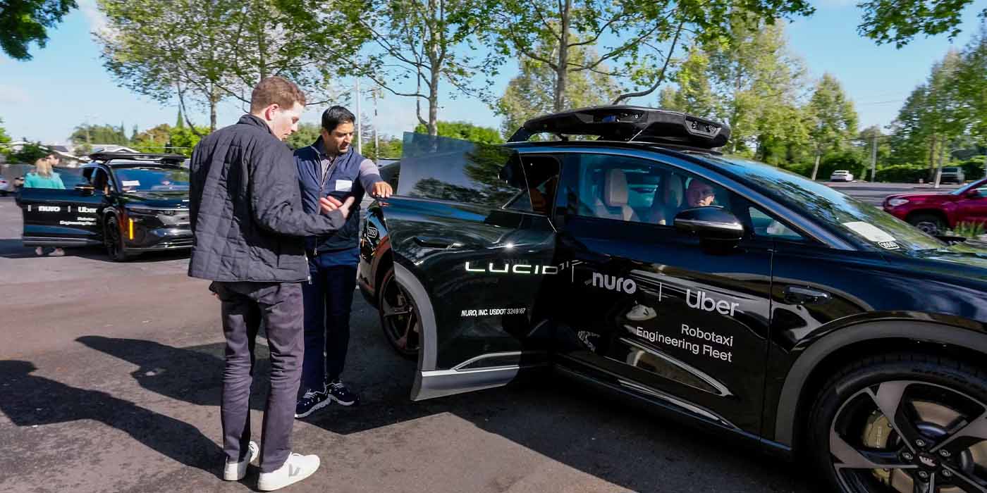 Uber begins early test rides of Lucid Gravity robotaxis&hellip;