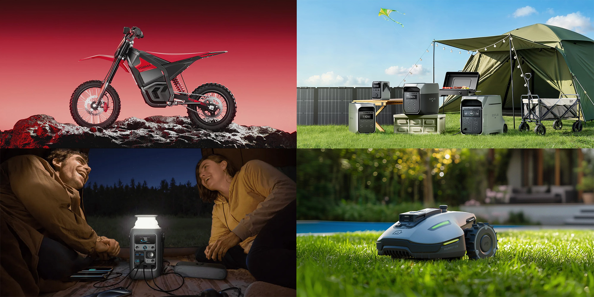 Yozma IN 10 electric mini dirt bike at exclusive new $999 low, EcoFlow sale drops DELTA 3 Plus to $599, Anker SOLIX, more
