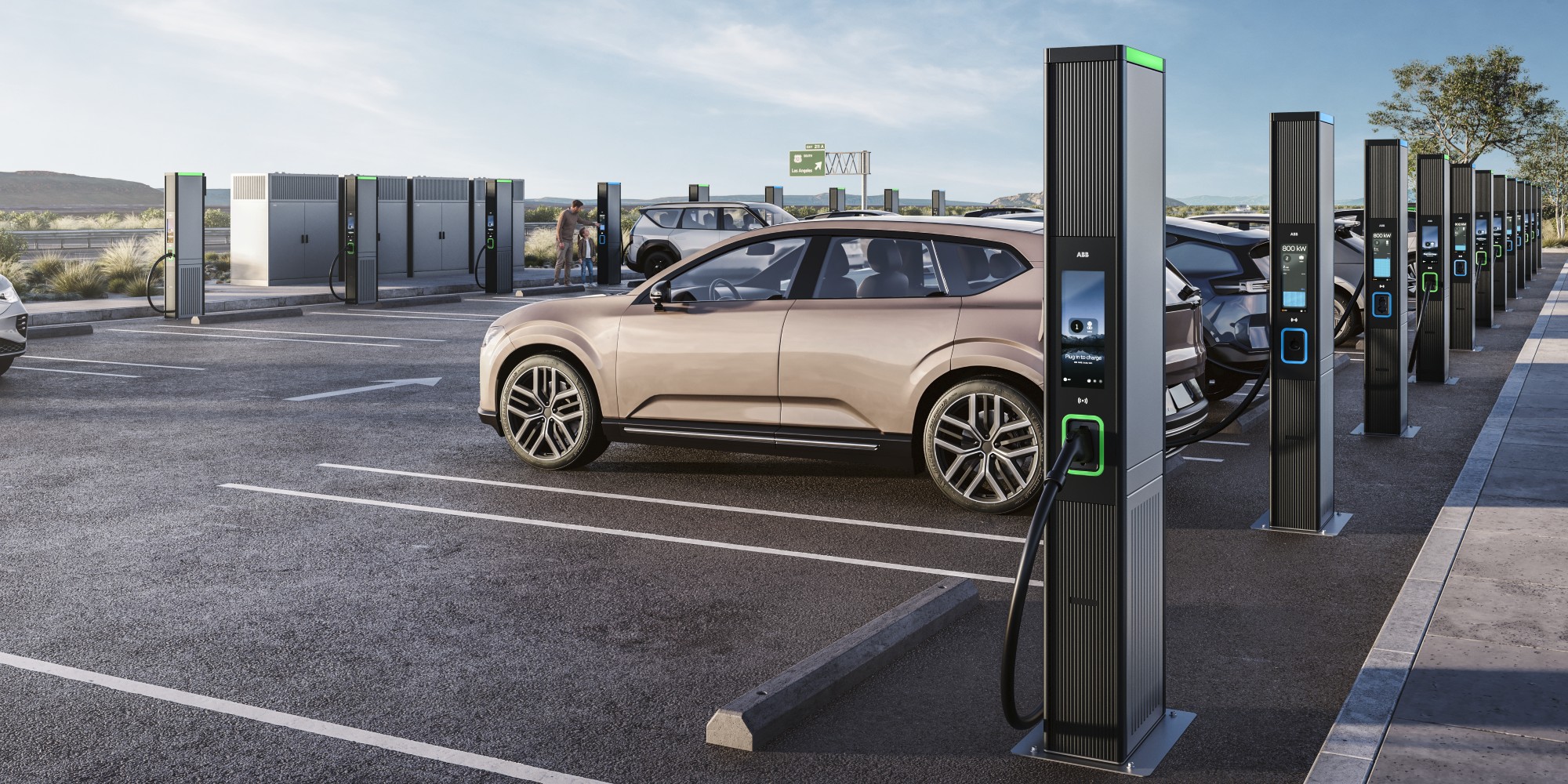 ABB EV charger system