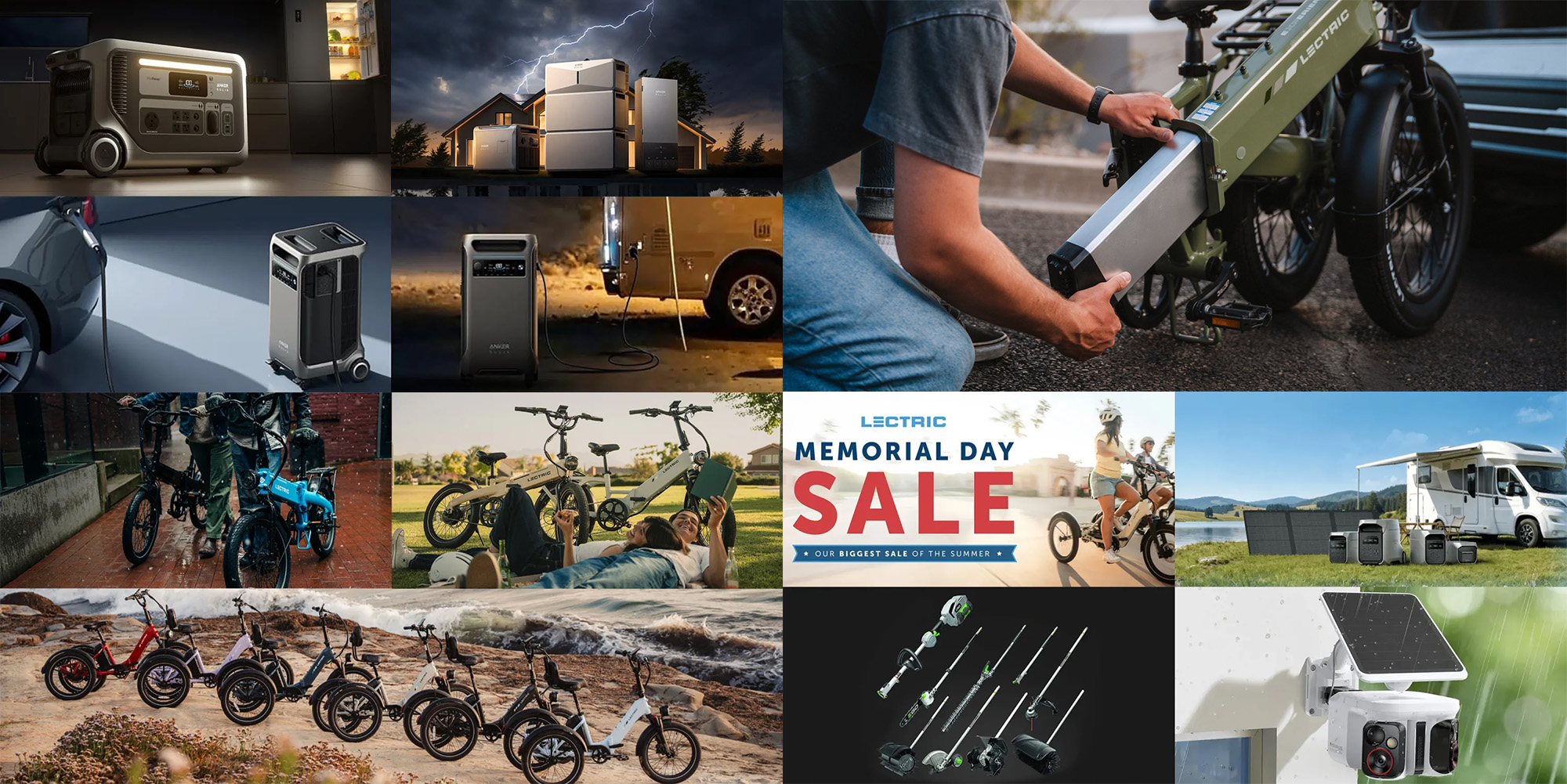 Anker SOLIX permanently cuts power station prices + exclusive bonus savings to lows, Lectric’s rare 30% extra battery sale lows, more