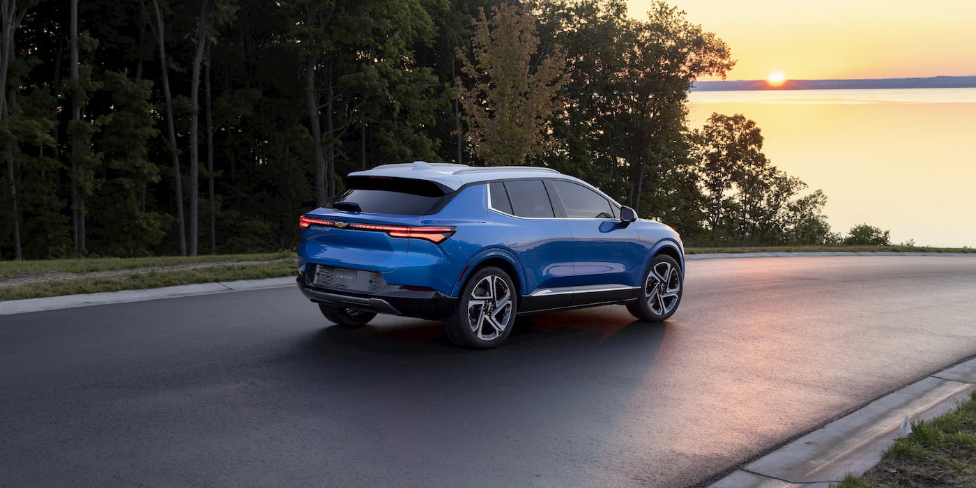 The Chevy Equinox EV gains a few extras for 2027, including…