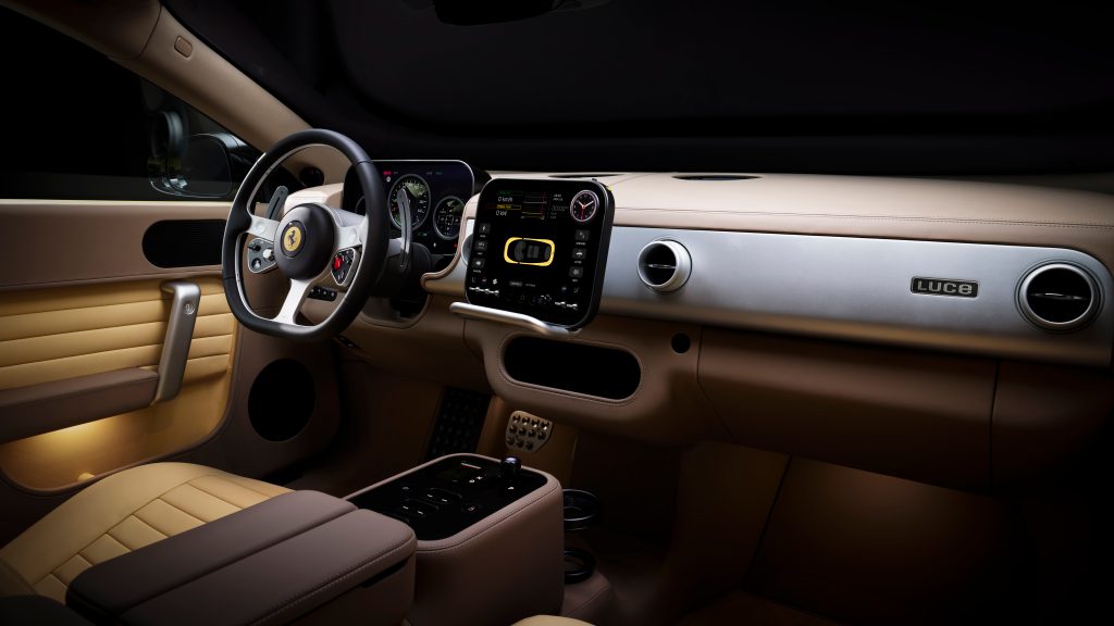 Ferrari Luce interior front
