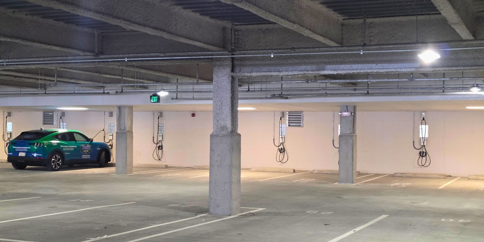 Boston apartment EV chargers