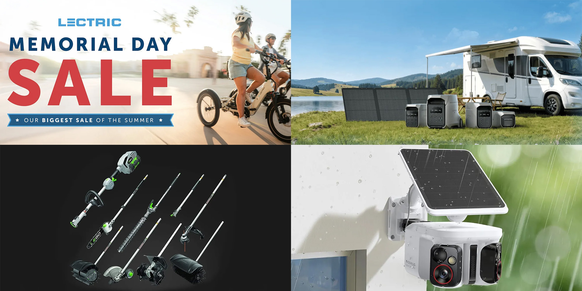 Memorial Day Green Deals hub – EVs, power stations, electric tools, devices, and much more
