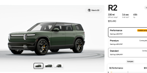 Rivian R2 Configurator hero