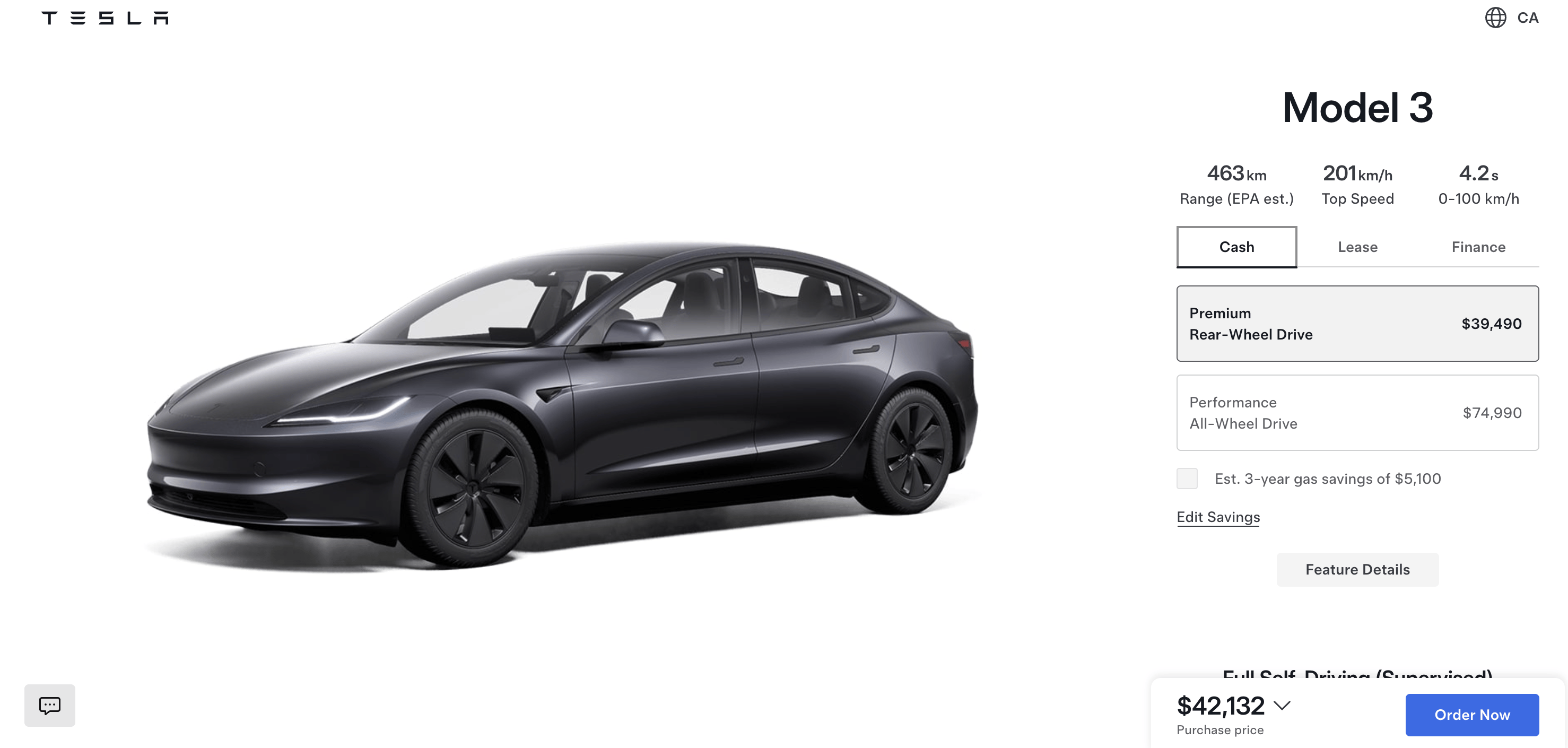 Tesla launches Model 3 RWD in Canada at record-low $39,490 ($29,000 USD ...