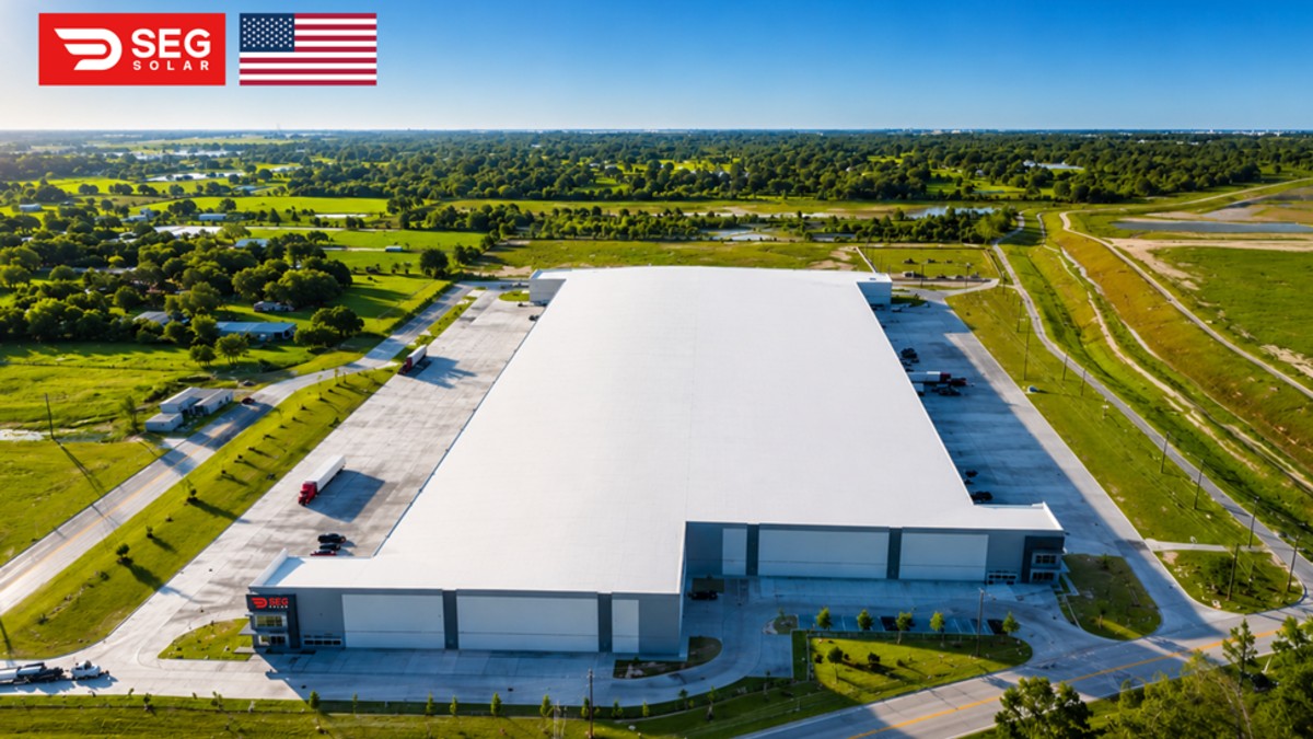 electrek.co - Michelle Lewis - SEG Solar ramps up with a new 4 GW solar factory in Texas